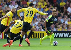 Oxlade-Chamberlain's Star Performance: Arsenal Triumphs 3-1 over Capoue and Watford in Premier League