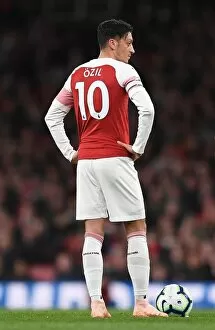Arsenal v Leicester City 2018-19 Collection: Ozil 1 181022WAFC