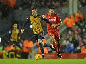 Ozil vs. Can: Intense Rivalry in the Premier League Showdown between Liverpool and Arsenal (2015-16)
