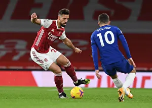 Arsenal V Chelsea 2020-21 Prints: Pablo Mari in Action: Arsenal vs. Chelsea, Premier League 2020-21