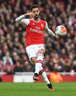 Pablo Mari in Action: Arsenal vs. West Ham United, Premier League 2019-2020