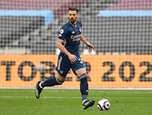 Pablo Mari in Action: Arsenal vs West Ham United, Premier League 2020-21