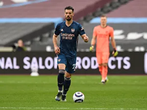 Pablo Mari in Action: Arsenal vs West Ham United, Premier League 2020-21
