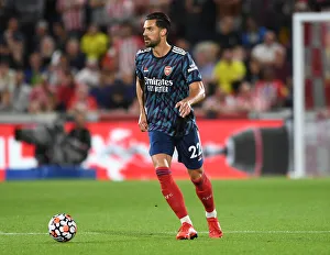 Brentford V Arsenal 2021-22 Prints: Pablo Mari in Action: Brentford vs Arsenal, 2021-22 Premier League