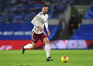 Pablo Mari in Action: Brighton & Hove Albion vs Arsenal, Premier League 2020-21