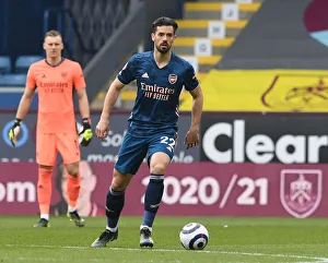 Pablo Mari in Action: Burnley vs Arsenal, Empty Turf Moor, Premier League 2021