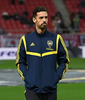 Olympiacos V Arsenal 2019-20 Prints: Pablo Mari Gears Up for Olympiacos-Arsenal Europa League Showdown in Piraeus, 2020