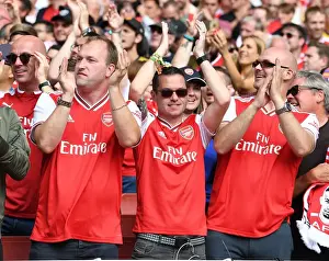 Passionate Arsenal Fans at Emirates Stadium: Arsenal vs Burnley, Premier League 2019-2020