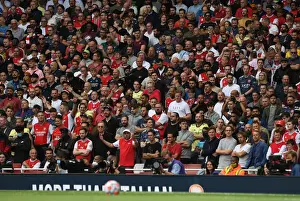 Passionate Arsenal Fans at Emirates Stadium: Arsenal vs Chelsea, Premier League 2021-22