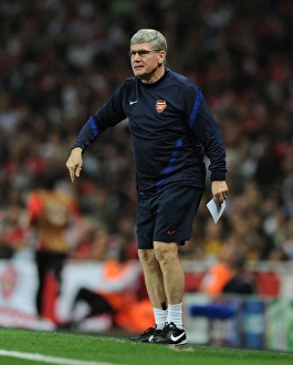 Arsenal V Olympiacos 2011-12 Prints: Pat Rice at Arsenal: Arsenal vs Olympiacos, Champions League 2011