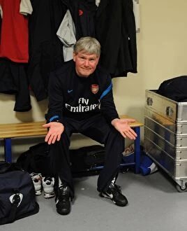 West Bromwich Albion v Arsenal 2011-12 Collection: Pat Rice: Arsenal Assistant Manager at West Bromwich Albion Match, 2011-12 Premier League