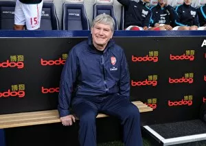 West Bromwich Albion v Arsenal 2011-12 Collection: Pat Rice: Arsenal Assistant Manager Before West Bromwich Albion Match, 2011-12