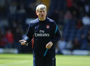West Bromwich Albion V Arsenal 2011-12 Prints: Pat Rice: Arsenal Assistant Manager Before West Bromwich Albion Match (2011-12)