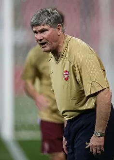 Steaua Bucharest v Arsenal 2007-08 Collection: Pat Rice (Arsenals Assistant Manager)