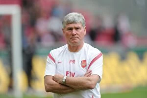 Cologne v Arsenal Collection: Pat Rice at Arsenal's Pre-Season Training in Cologne, Germany