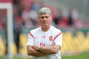 Pat Rice at Arsenal's Pre-Season Training in Cologne, Germany