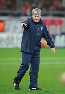 Olympiacos V Arsenal 2011-12 Prints: Pat Rice: Arsenal's Steadfast Assistant Ahead of Olympiacos Showdown (UEFA Champions League 2011-12)