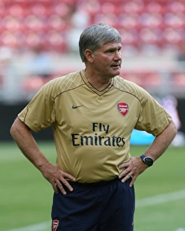 Arsenal V Lazio 2007-8 Prints: Pat Rice (Assistant Manager)