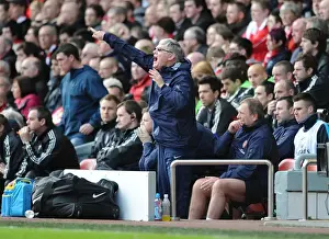 Liverpool V Arsenal 2011-12 Prints: Pat Rice at Liverpool vs Arsenal, Premier League 2011-12