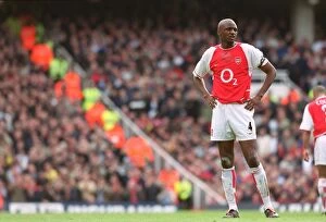 Images Dated 16th November 2006: Patrick Vieira in Action: Arsenal vs. Liverpool, FA Premiership, Highbury, 9/4/04