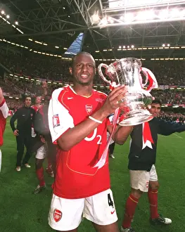 Patrick Vieira's FA Cup Triumph: Arsenal's 5-4 Penalty Shootout Victory over Manchester United, FA Cup Final 2005