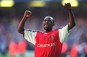 Patrick Vieira's Triumph: Arsenal's Historic Win over Manchester United at Old Trafford, 2002 (FA Barclaycard Premiership)