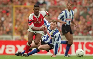 Paul Davis (Arsenal). Arsenal v Sheffield Wednesday