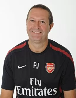 1st Team Player Images 2010-11 Collection: Paul Johnson (Arsenal Equipment Manager). Arsenal 1st Team Photocall and Membersday