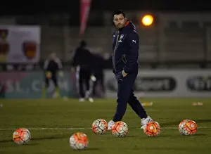 Arsenal Ladies V Reading FC Women 23rd March 2016 Prints: Pedro Martinez Losa: Arsenal Ladies FC Manager Ahead of WSL 1 Clash