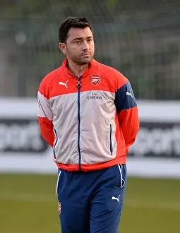 Chelsea Ladies V Arsenal Ladies 30/4/15 Prints: Pedro Martinez Losa: Arsenal Ladies Manager Preparing for WSL Clash Against Chelsea Ladies