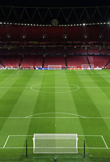 Arsenal v Sevilla 2023-24 Collection: A Peek Inside Emirates Stadium: Arsenal FC vs Sevilla FC - UEFA Champions League 2023/24