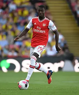 Pepe in Action: Arsenal's Star Forward Shines Against Watford in Premier League 2019-20