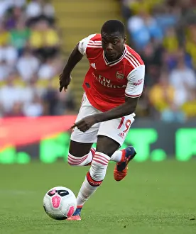 Pepe in Action: Arsenal's Star Forward Shines Against Watford in Premier League 2019-2020