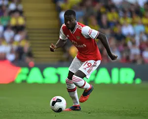 Pepe in Action: Arsenal's Star Winger Dazzles Against Watford in Premier League 2019-20
