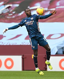 Pepe in Action: Aston Villa vs. Arsenal, Premier League 2020-21