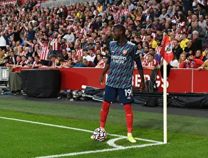Pepe in Action: Brentford vs. Arsenal, 2021-22 Premier League