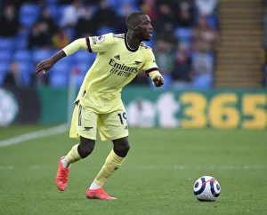 Pepe in Action: Crystal Palace vs. Arsenal - Premier League Showdown (2020-21)