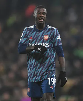 Pepe in Action: Norwich City vs Arsenal, Premier League 2021-22