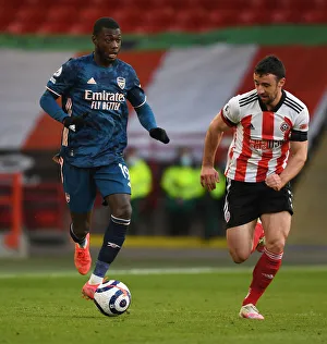 Pepe Breaks Past Stevens: Sheffield United vs. Arsenal, 2021 Premier League