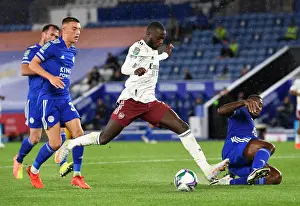 Pepe Faces Off Against Thomas and Morgan: Leicester City vs Arsenal in Carabao Cup Clash