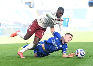 Pepe Fouls: Leicester vs. Arsenal, Premier League 2021 (Behind Closed Doors)