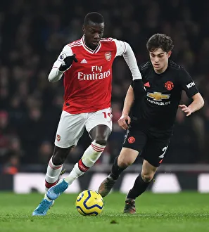 Pepe Outsmarts James: Arsenal's Star Winger Outmaneuvers Manchester United's Defender in Thrilling Premier League Showdown