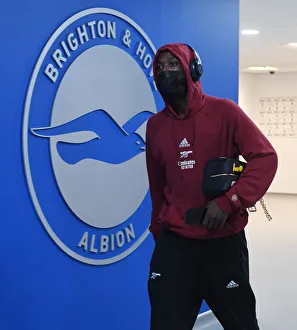 Brighton And Hove Albion V Arsenal 2021-22 Prints: Pepe Ready: Arsenal vs. Brighton & Hove Albion, Premier League 2021-22
