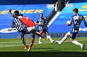 Pepe Scores: Brighton & Hove Albion vs. Arsenal FC - Premier League 2019-2020