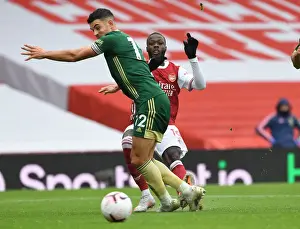 Pepe Scores the Second: Arsenal vs Sheffield United in Empty Emirates Stadium (2020-21)