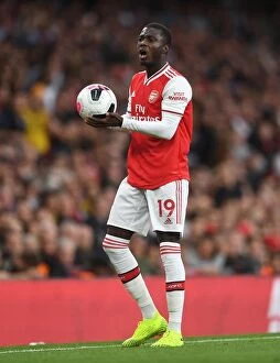 Arsenal v Aston Villa 2019-20 Collection: Pepe Shines: Arsenal's Dominant Display vs. Aston Villa