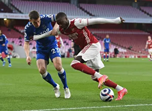 Pepe vs. Coleman: Intense Clash in Arsenal vs. Everton Premier League Showdown
