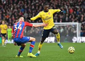Crystal Palace V Arsenal 2019-20 Prints: Pepe vs. Kelly: Battle at Selhurst Park - Crystal Palace vs