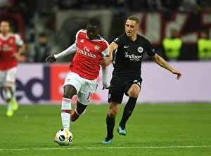 Eintracht Frankfurt V Arsenal 2019-20 Prints: Pepe vs. Kohr: Clash in the Europa League - Arsenal vs. Eintracht Frankfurt (2019-20)