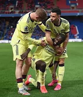 Pepe's Brace: Arsenal's Triumph Over Crystal Palace in Premier League Showdown (2020-21)